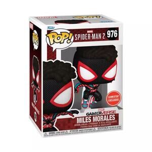 Funko Pop! Marvel Spider-Man 2 Miles Morales 976 GameStop Exclusive Sealed